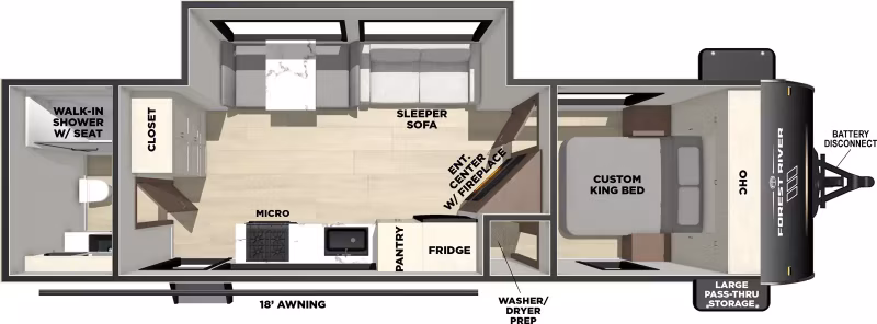 2027 Forest River Vibe 2600RB - Image 1