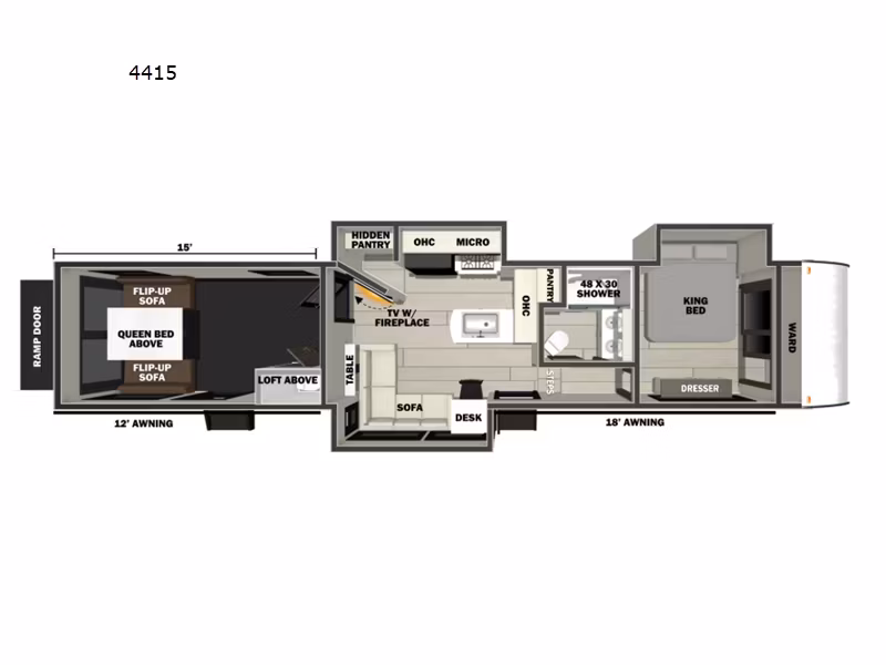 2027 Forest River Cherokee Vengeance 4415 - Image 1