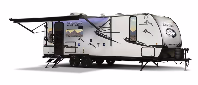2027 Forest River Cherokee Wolf Pup Black Label Travel Trailer 14CCWBL - Image 1
