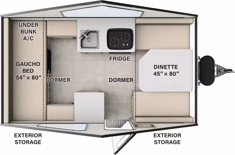 2027 Forest River Rockwood Hard Side A121FD - Image 1