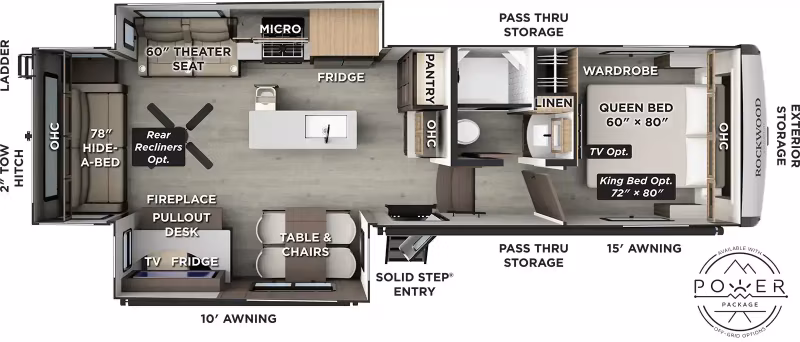 2027 Forest River Rockwood Signature Fifth Wheel R331RL - Image 1