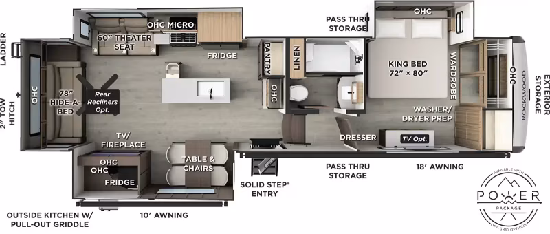 2027 Forest River Rockwood Signature Fifth Wheel R372RL - Image 1